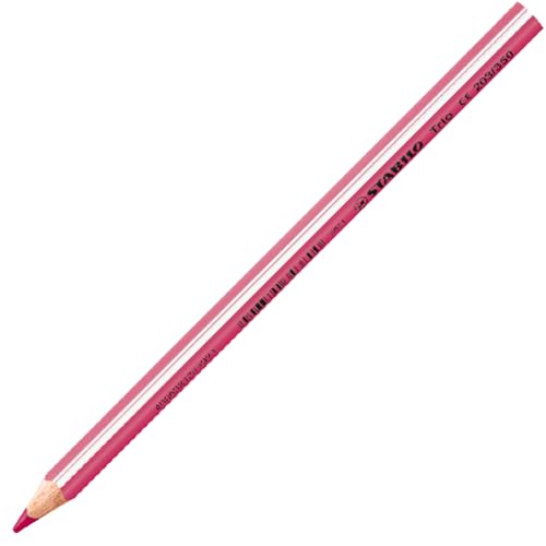Image of STABILO Trio thick - Colouring Pencil - Wallet of 18 Assorted Colours + Sharpener