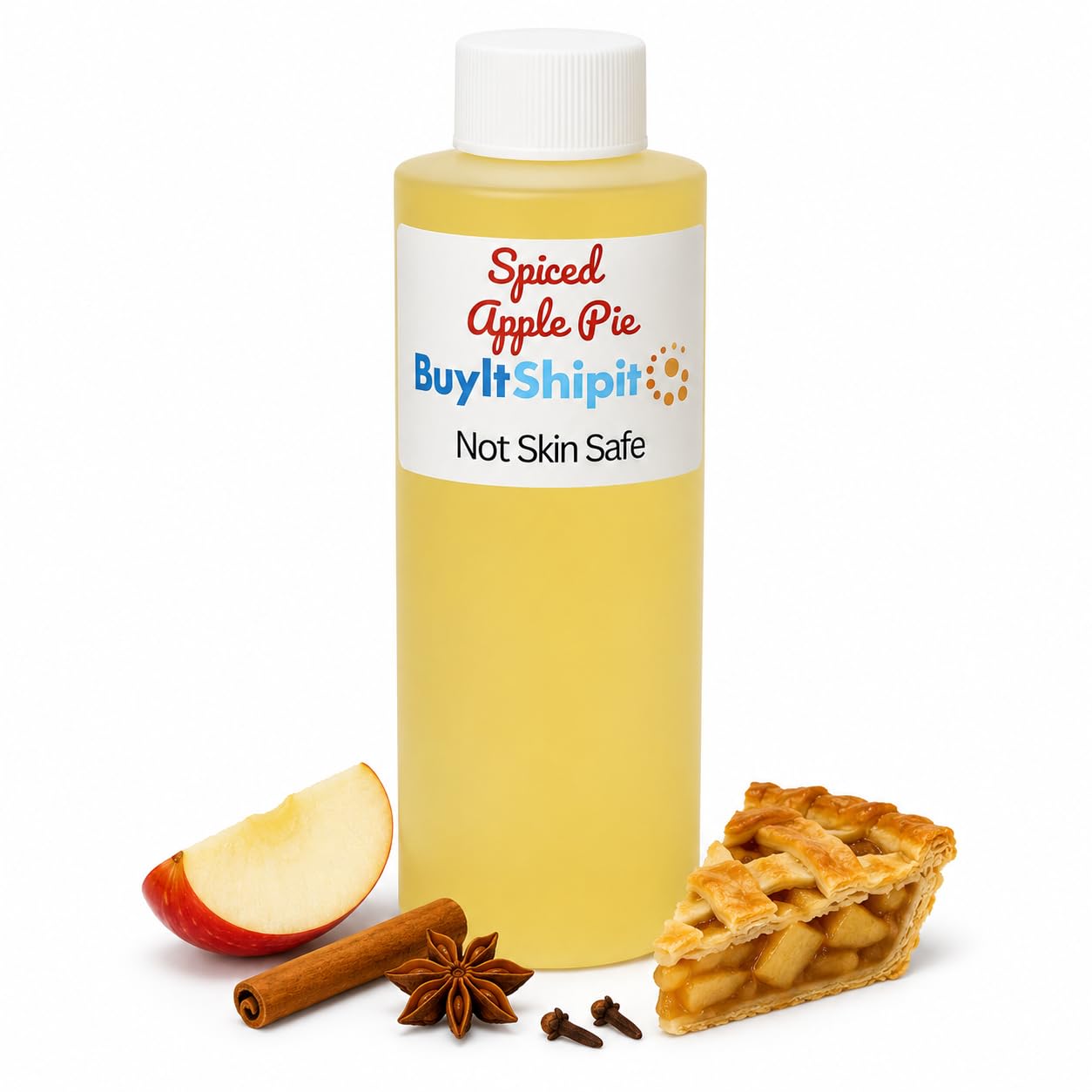 Scented Oil for Candle Making, Freshies, Crafts | Spiced Apple Pie, 4 oz