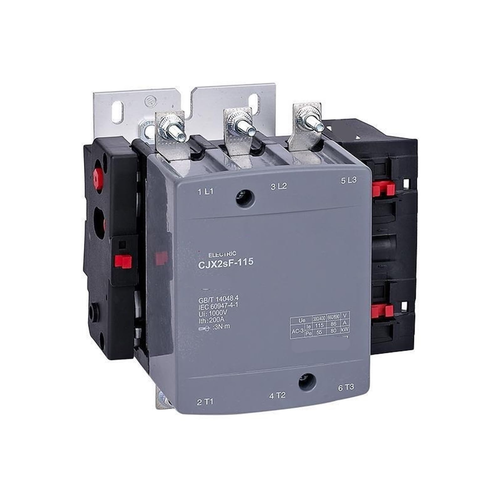 VSPPJYFG AC contactor CJX2sF-185 0 Open 0 Closed AC220V 50Hz
