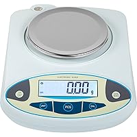 Vista 8 de VEVOR Lab Scale Analytical Balance, 500g x 0.01g Accuracy High Precision Lab Scale 13 Units Conversion Scientific Digital Laboratory Balance Scale