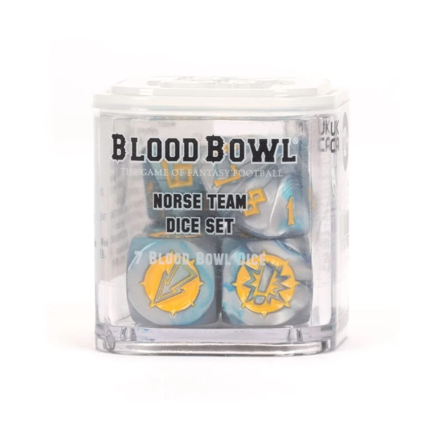 Games Workshop - Blood Bowl: Norse Team Dice Set : Amazon.com.mx