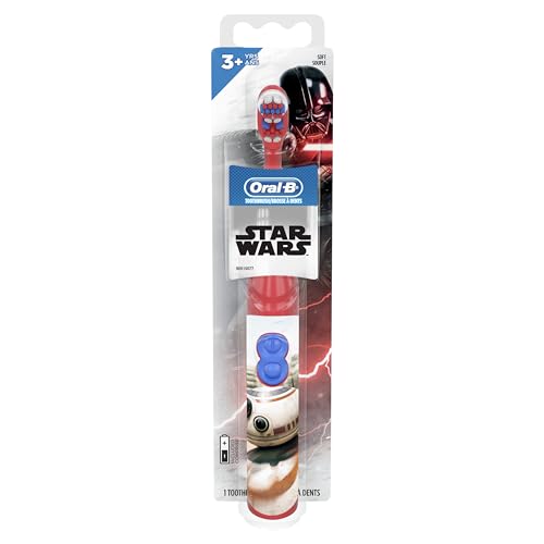 Oral-B Kids Electric Toothbrush, Christmas Gifts For Kids, 1 Toothbrush Head, Battery Powered, Extra Soft Bristles For Gentle Cleaning, For Ages 3+ - Image 2