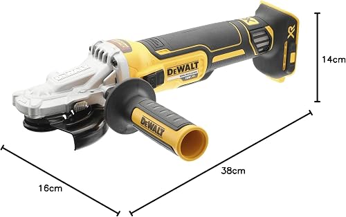 DEWALT Smerigliatrice testa piatta 125 mm brushless 18V XR, DCG405FN-XJ - 5