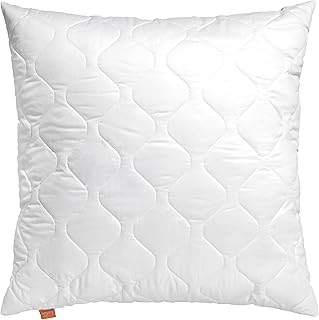 sleepling Kopfkissen 80x80 cm, Allergiker Kissen, waschbar, Made in EU, Ökotex, großes Schlafkissen 80 x 80, Bettkissen, Pillow, Komfort 100