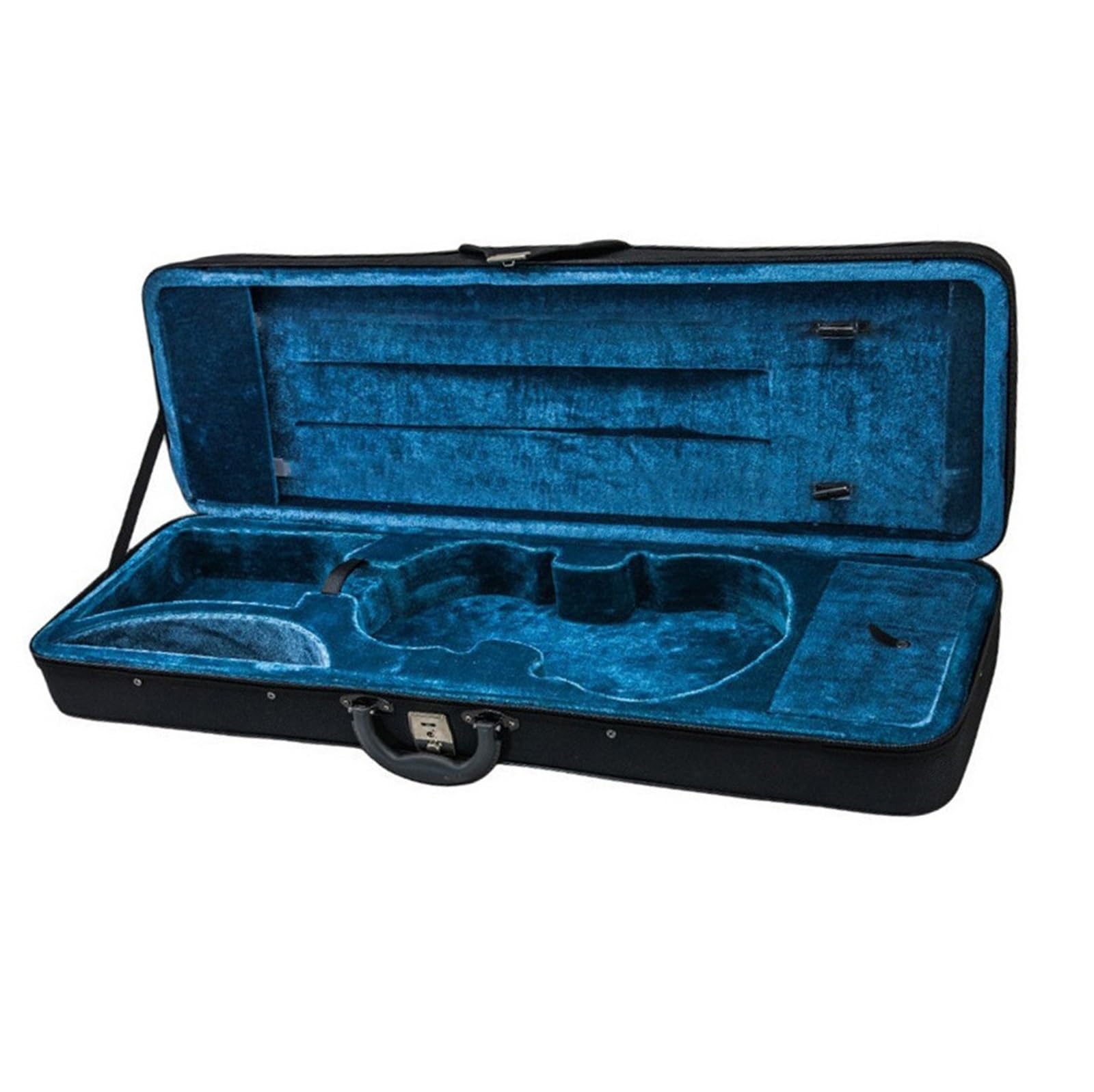 Caja Cuadrada Para Violín, Tela Oxford, Caja De Tela Para Violín 4/4, 3/4, 1/2,1/4, Caja De Espuma Popular Para Violín Estuche de violín profesional(4/4)