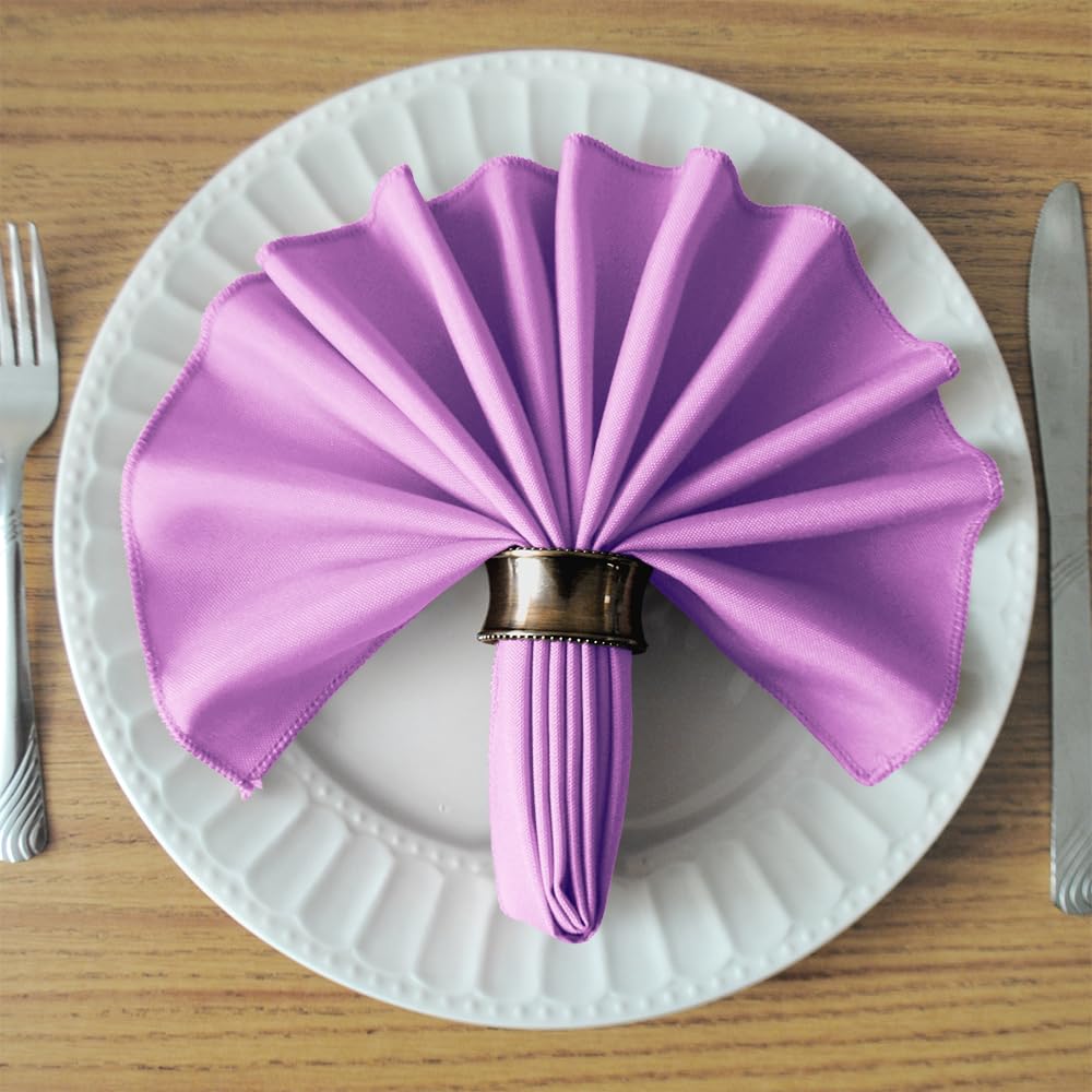 TableLinensforLess - Servilletas de tela (43 x 43 cm)