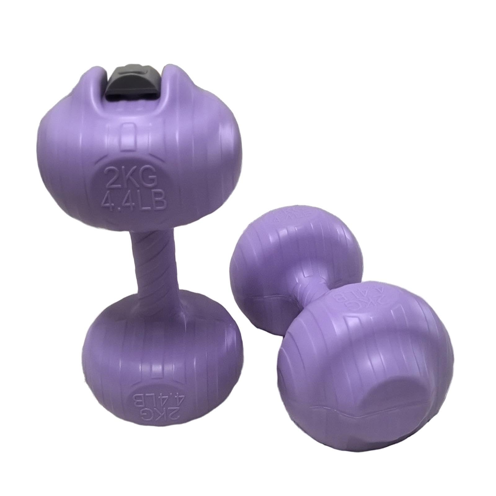 Harilla Dos Mancuernas de Viaje Rellenables de Agua, Multifuncionales Y a Prueba de Fugas, Ideales para Entrenamiento de Fuerza, Gimnasio Y Guardería, 4 kg