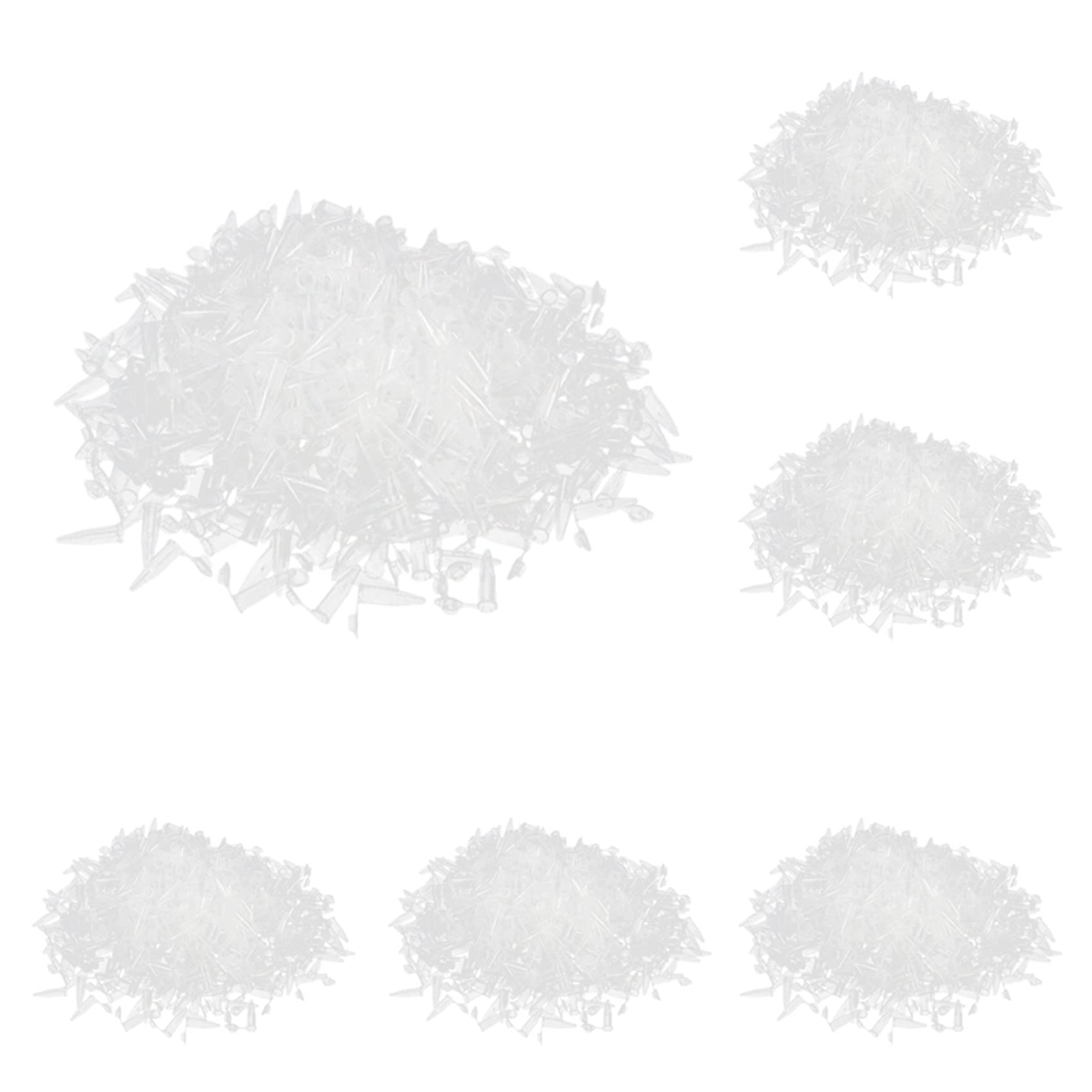 5000 Pcs Laboratory Clear White Mark Printed Plastic Centrifuge Tube 1.5Ml