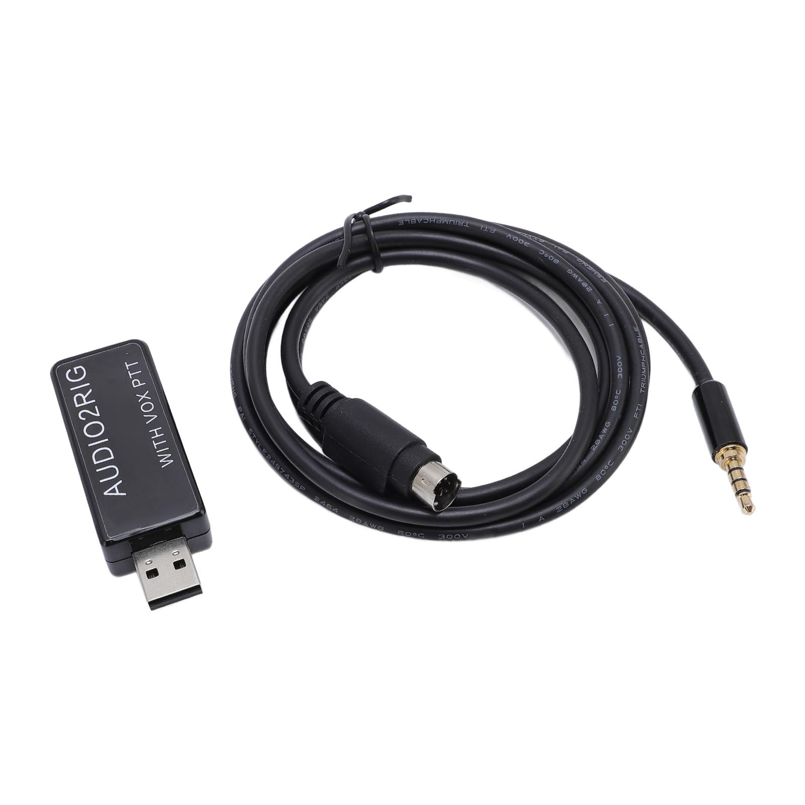 Interfaccia modalità digitale, connettore radio con cavo FT818, codec audio USB per WSJT X, FlDigi, Vox HF Kit VHF UHF FT8 FT4