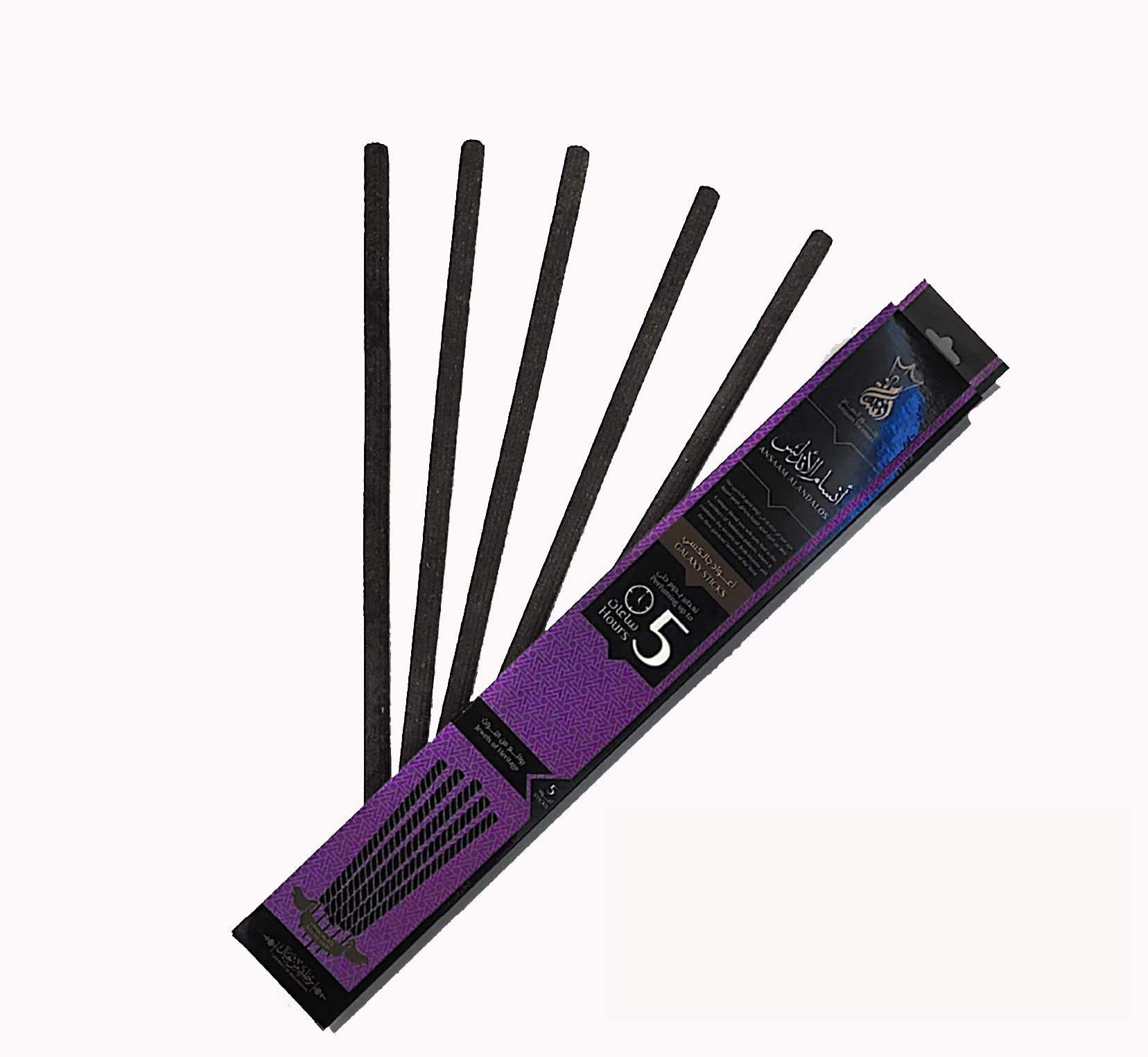 Ansaam Incenses - GALAXY STICKS *SCENTS OF ALANDALOS* 5 HOURS Produces Wonderfully Fragrant Smoke Scent