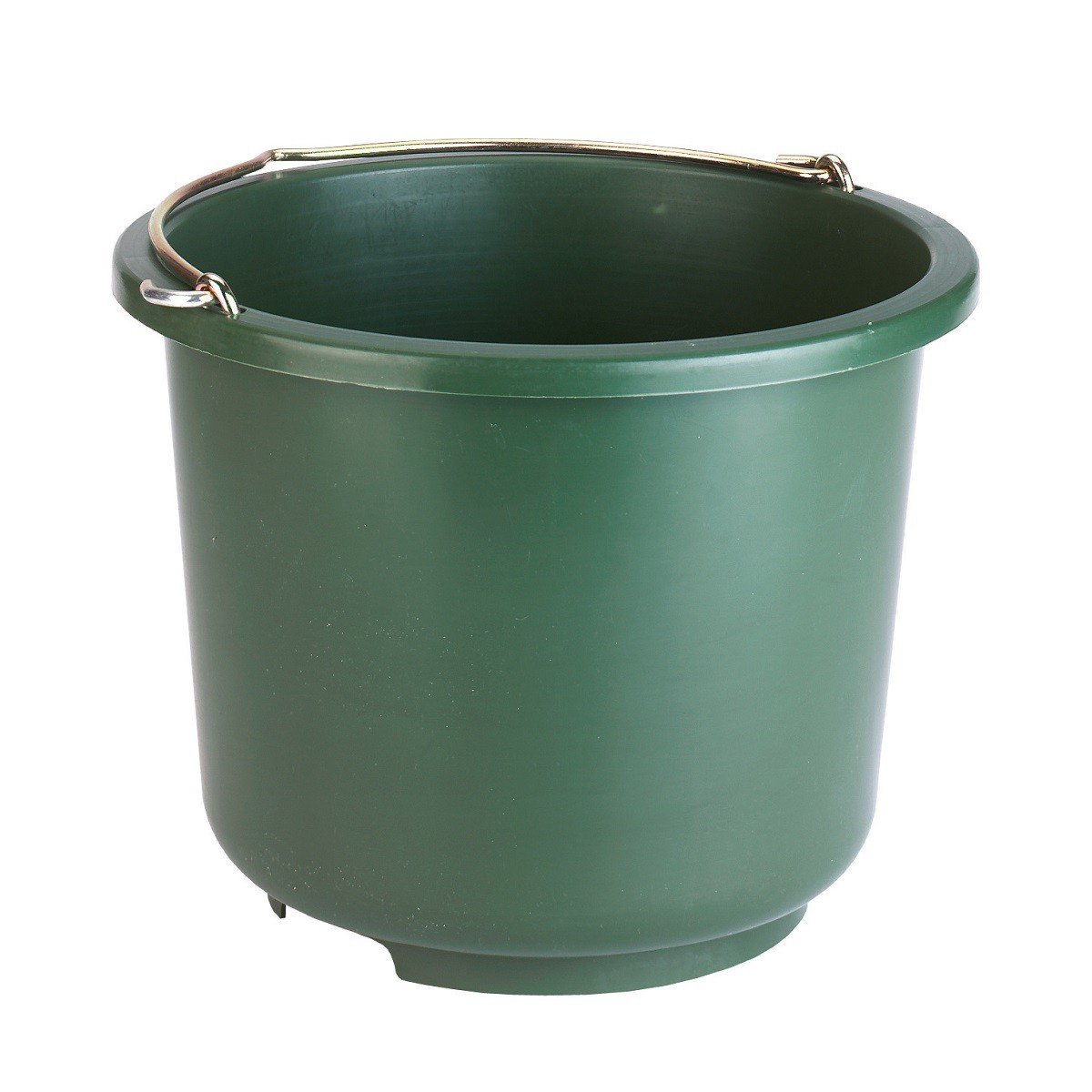 Kerbl Secchio per stalla, in PVC, per Cavalli, 12 l, Colore: Verde