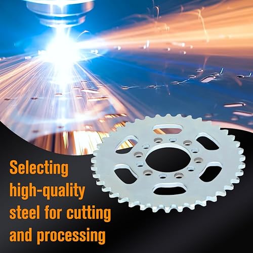 Miniatura 5 de FVRITO Piñón de cadena de transmisión trasera de 40 dientes #35 para 97cc 98cc 2.8Hp Motovox MBX10 MBX11 Monster Moto 80cc Coleman CT100U Trail