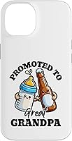 Vista 4 de Great Grandpa to Be Promoted to Great Grandpa Est. 2026 2027 Case for iPhone 16