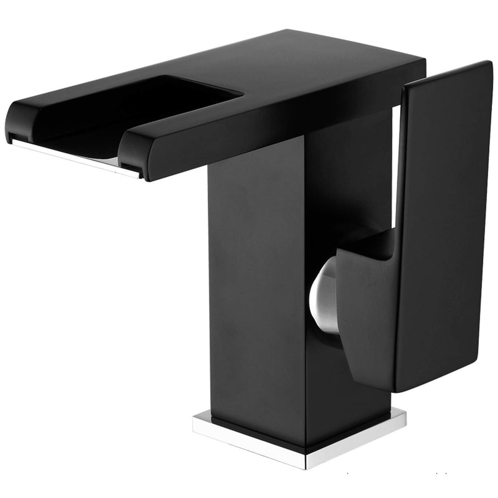 Robinet lavabo cascade LED pour une salle de bains moderne et lumineuse