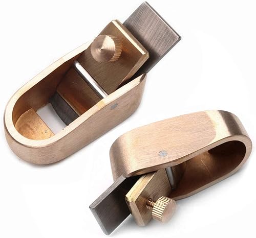 Miniatura 3 de Jiayouy Juego de 5 cepillos de pulgar para violín de bronce, 0.315-0.630 in de ancho de la hoja para bricolaje violín, viola, violonchelo,