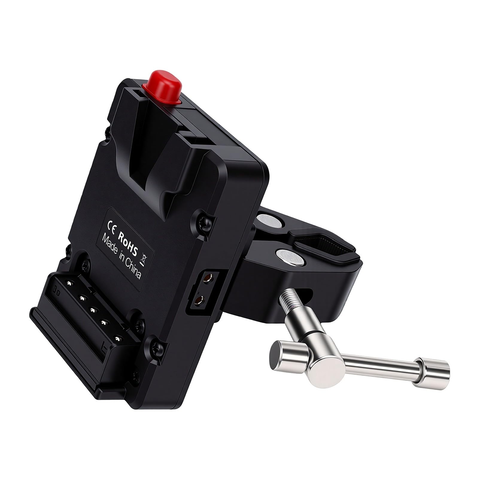 KIMISS Staffa Batteria V Mount V Lock, Lega di Alluminio Pesante