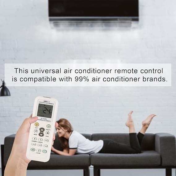 Universal Air Conditioning Remote Control for LG Gree Midea Toshiba Haier Daikin Hitachi Sharp Panasonic Samsung Sanyo Hisense Fujitsu Whirlpool and more than 1000 brands A/C Controller