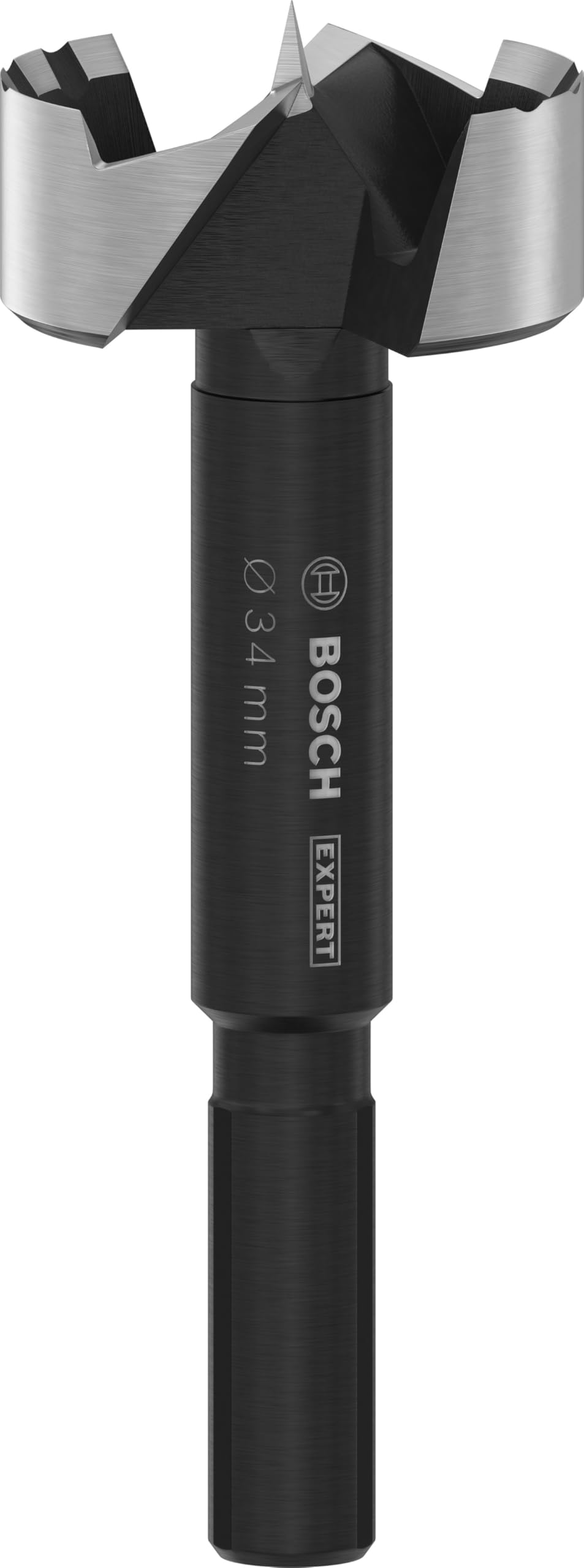 Bosch Bosch 1x EXPERT Wood Forstner Drill Bit (for Softwood, Hardwood, Ø 34,00 mm, Professional Accessory Drill, Driver)
