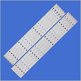 [TV Replacement Lamp] 10piece/Set LED Backlight Strip for Konka LED58R5500F Skyworth 58E560S LCD TV Backlight Strip V580H1-LD6-TRDC2/TLDC2 is (5PCS 11LED+ 5PCS 12LED)