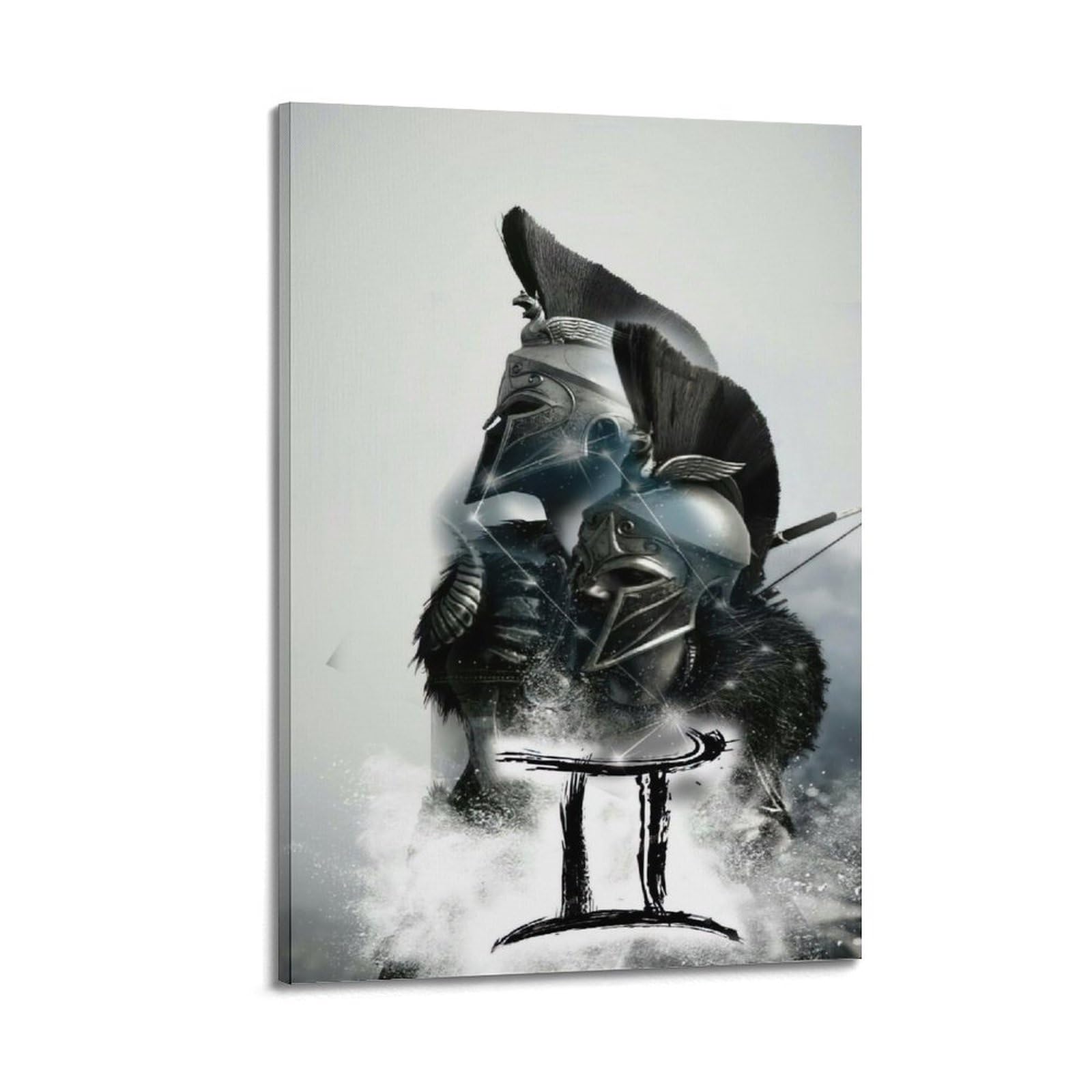 Gemini Poster toile douze constellations idée cadeau art moderne
