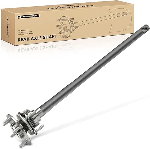 A-Premium Rear Axle Shaft Assembly with Bearing Compatible with Nissan