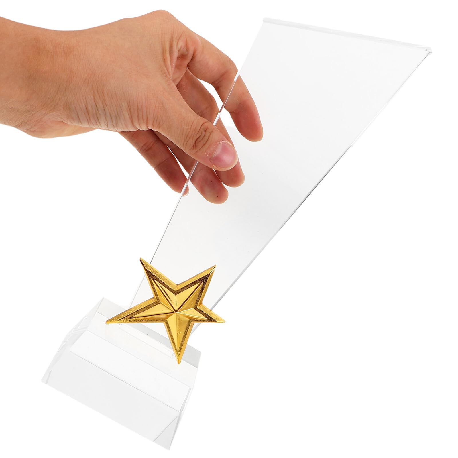TOYANDONA Sterntrophäen Aus Kristall Für Wettbewerbe Und Feierlichkeiten Als Schülerpreise Oder Siegertrophäe Für Turniere Und Partys