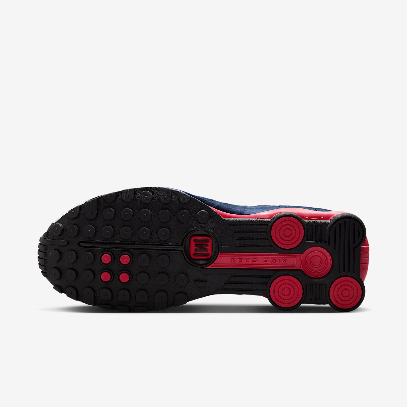 Nike Shox R4 Midnight Navy/Gym RED-White 39 EU – Bild 2