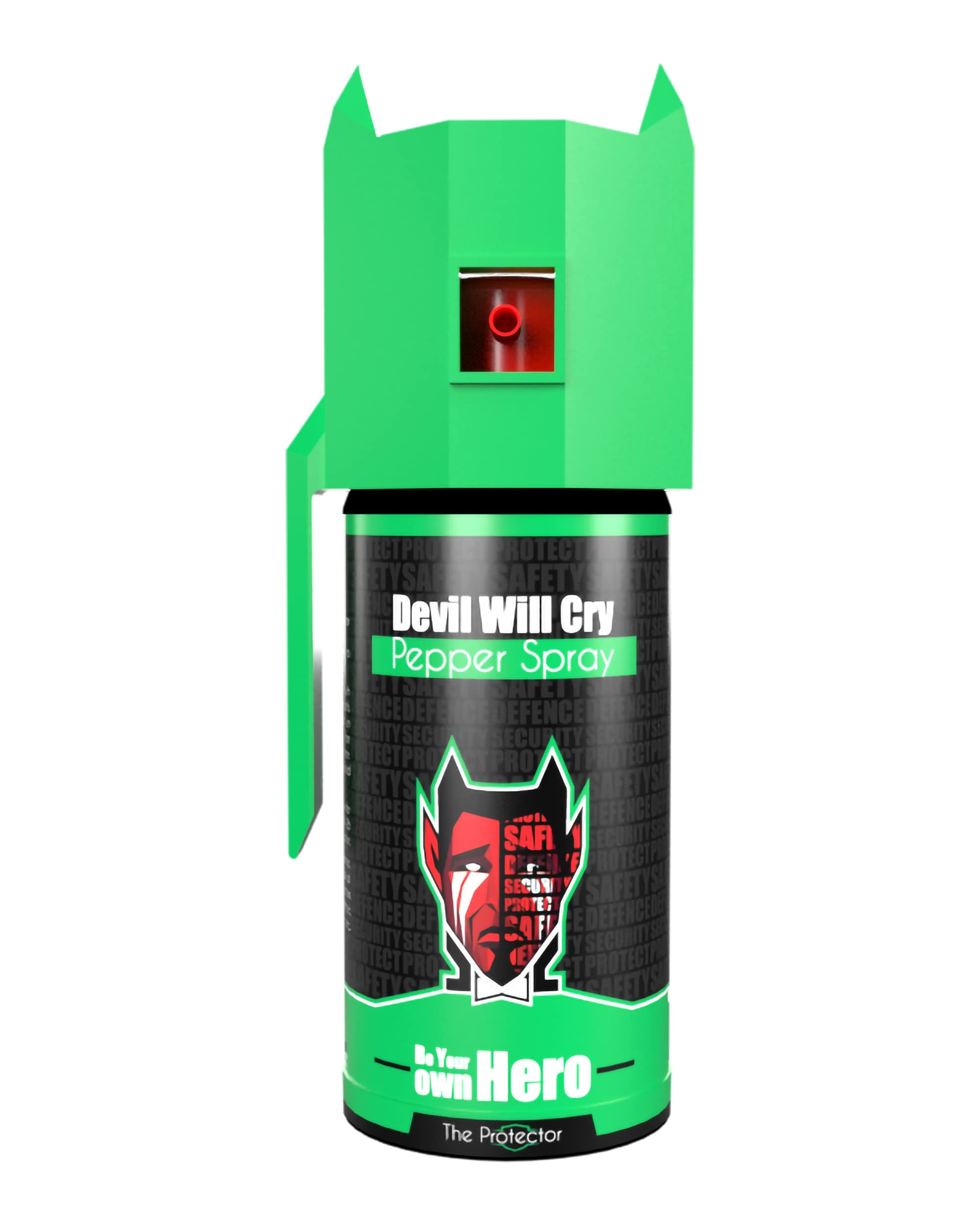 Pepper Spray for Women Safety Self Defence of Men, Girls and Elderly with Glass Breaker Cap and Holster 35G, Set of 1, Green-image-45