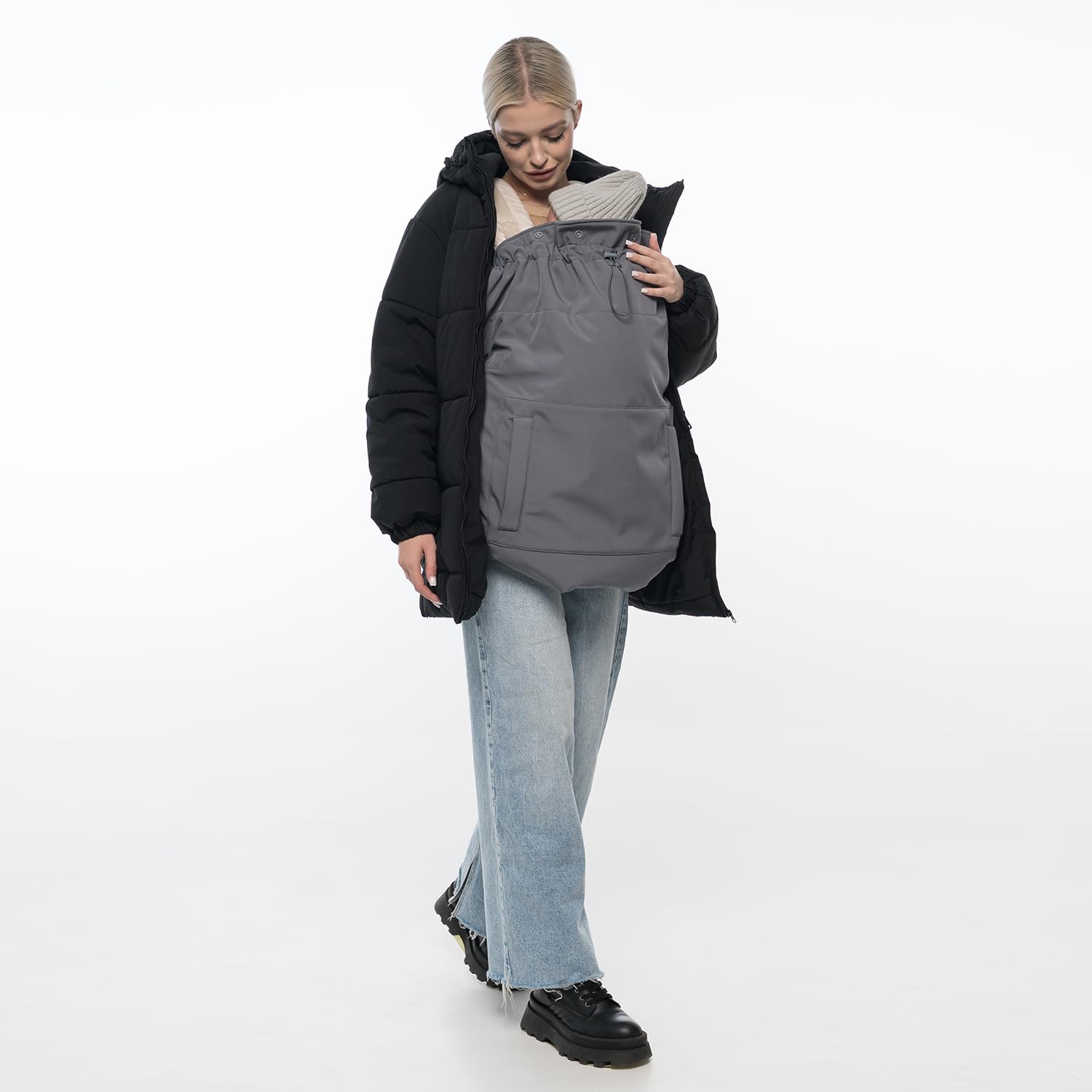 All-Season Babywearing Cover - (Grey)