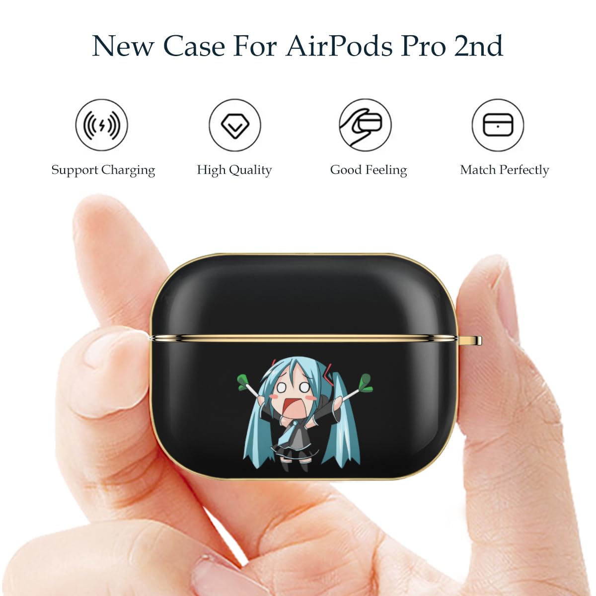 Amazon | AirPods Pro2ケース 初音ミク miku 美少女 萌え 第2世代