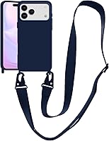 Vista 154 de Funda compatible con iPhone 13 Pro con cordón, funda cruzada para iPhone con correa 13 Pro, ajustable, a prueba de golpes, protección contra caídas