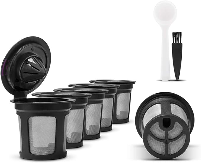 Reusable K Cup with Bottom Filter Mesh MG Coffee Refillable Coffee Pod