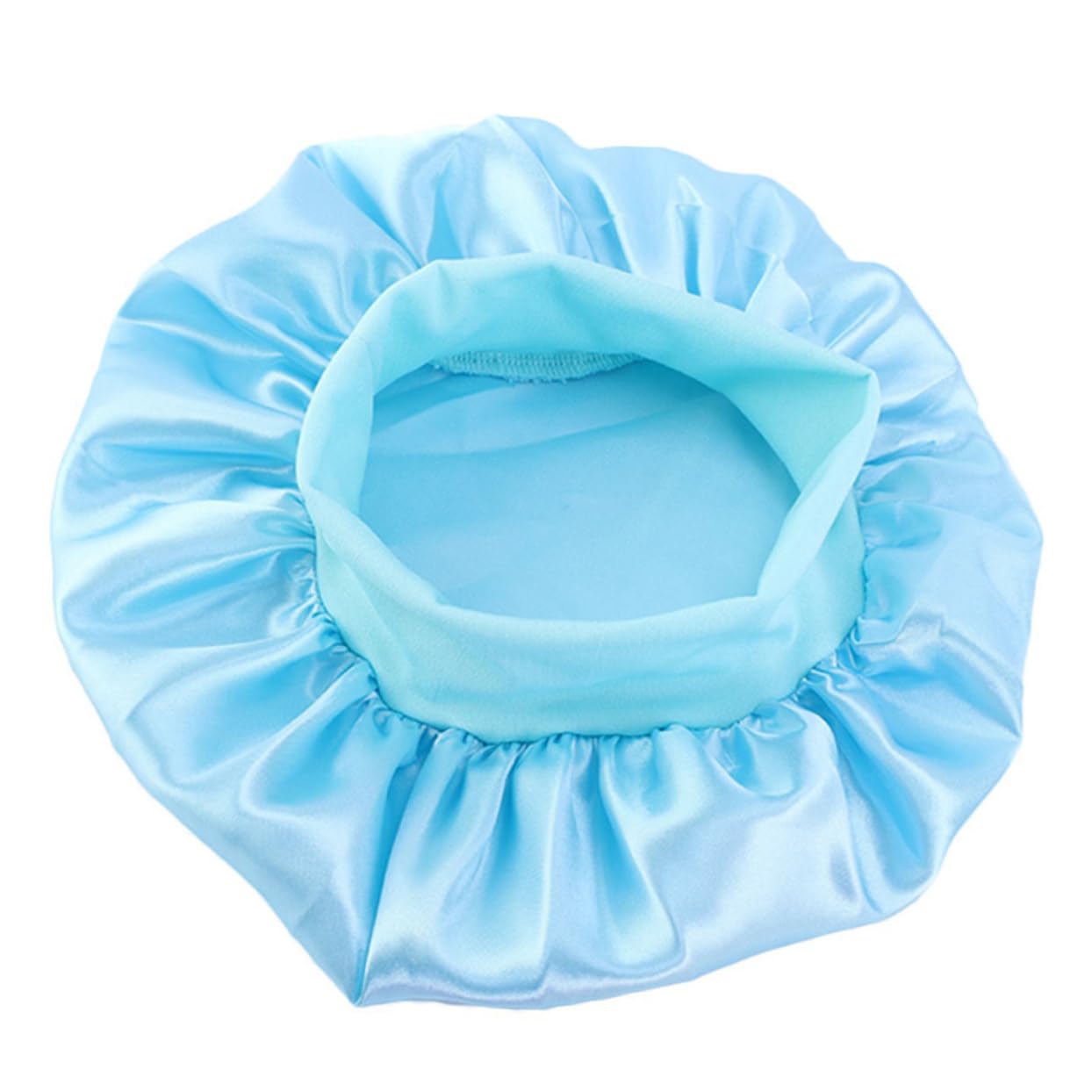 Housoutil 8piezas Gorro Elástico Cuidado Del Cabello Redondos De Color Gorro De Noche Cómodo y Transpirable Para Khaki