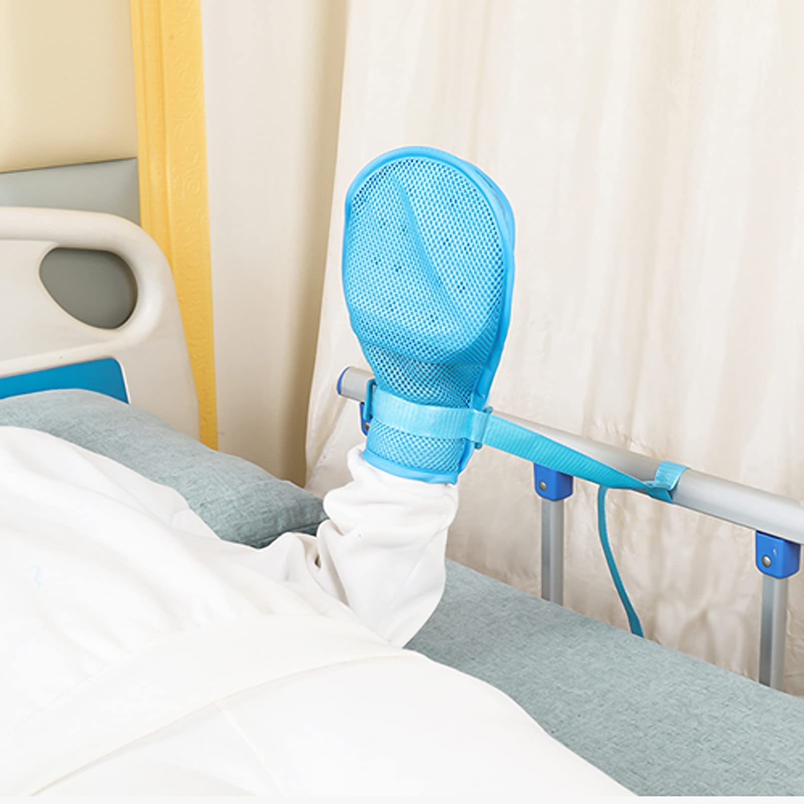 FOMIYES 2pcs breathable mittens mittens padded mitts restraints Safety Control control mitts Protectors aldult net elderly Splitter