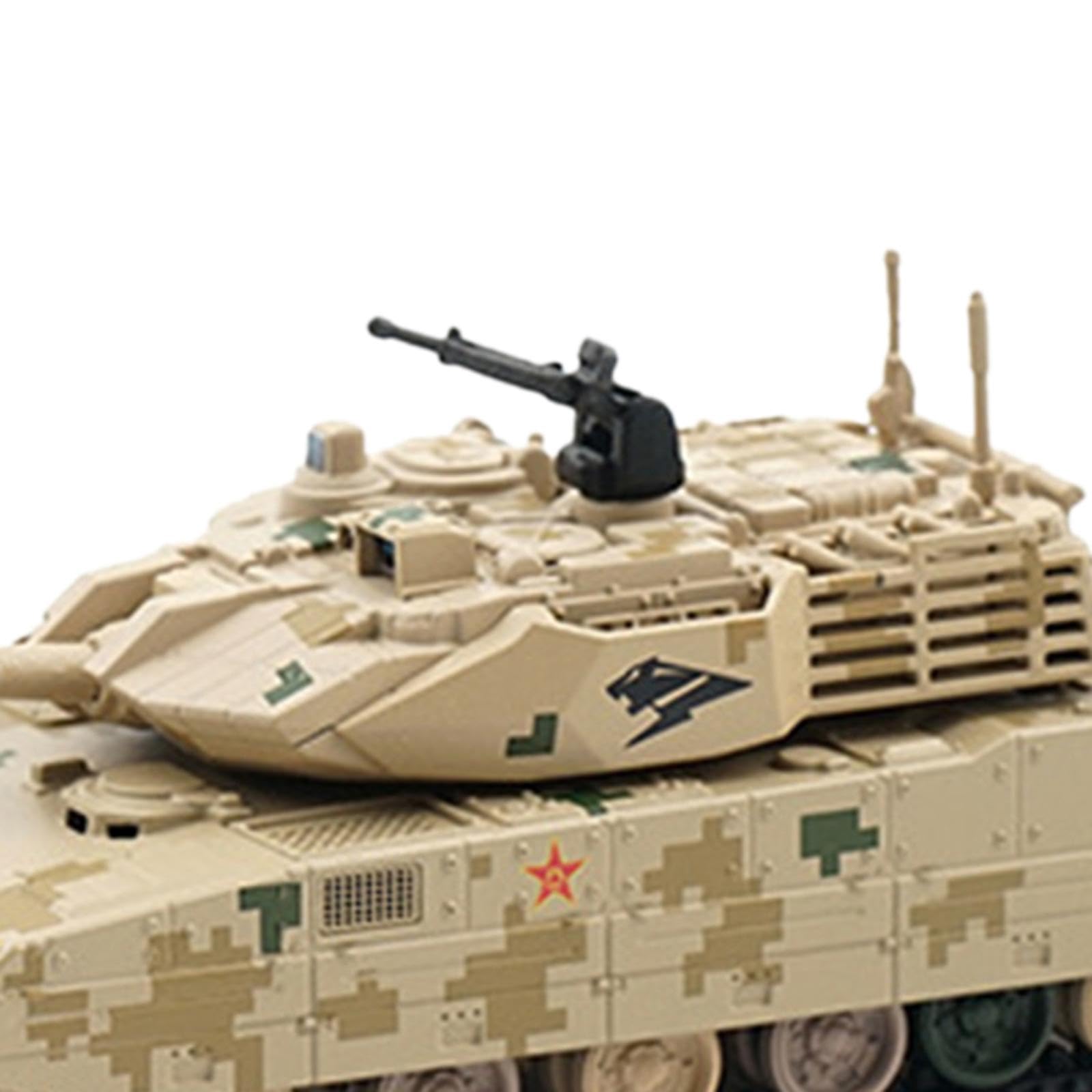 Amazon | EHJRE 1/64 スケールミニチュア軽戦車モデルコレクション偵察
