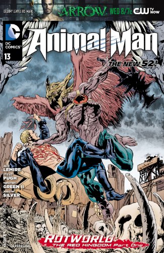 Cover of Animal Man (2011- ) #13