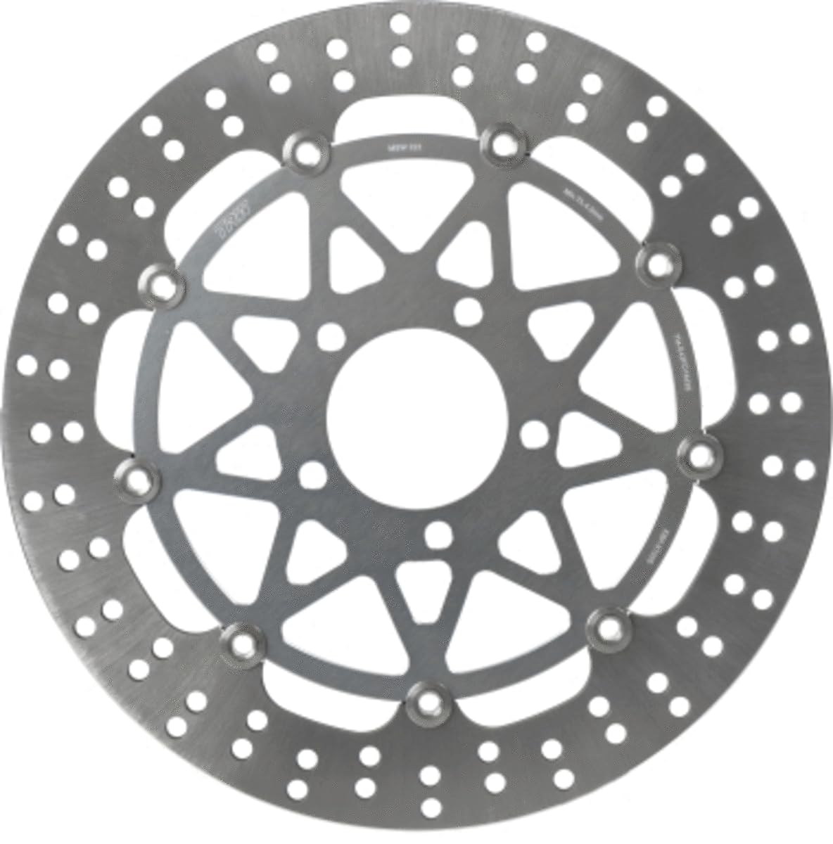 Trw Msw223 - Round Floating Brake Disc For Suzuki Gsx1300r 1999-2006 Front