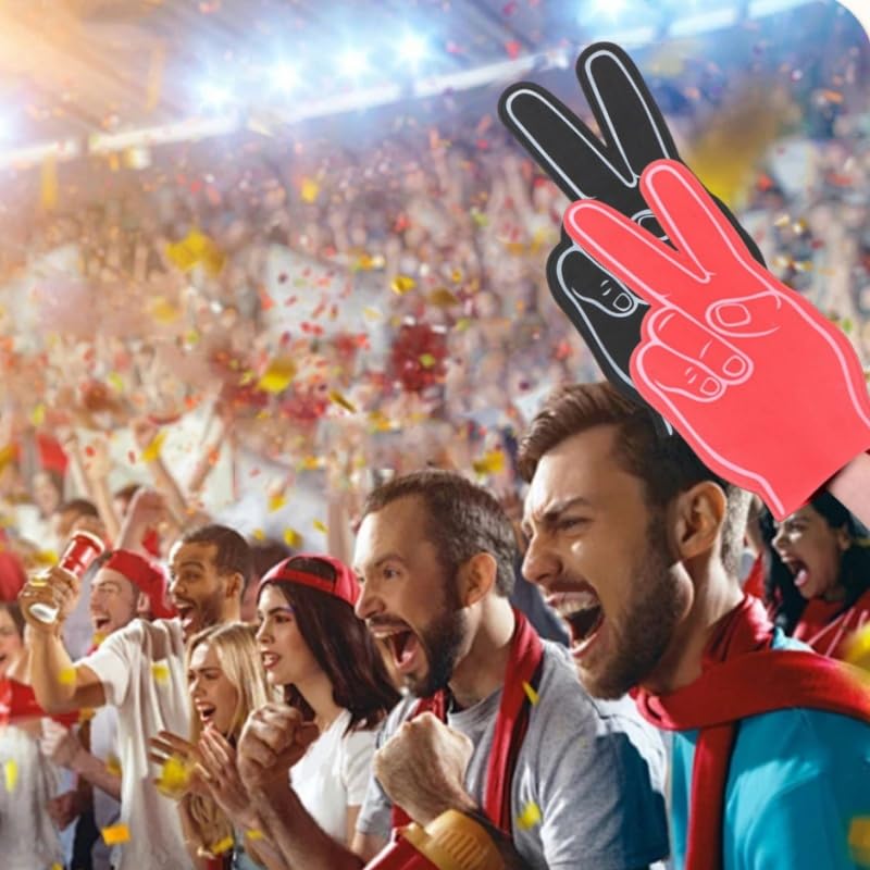 1PC 18 - Inch Giant Foam Hand for High Fives, Cheerleading, and Sports Events - Great for Celebrations and Team Spirit