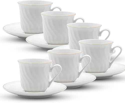 Ciera - Taza y platillo., Dorado (Imperial Gold)