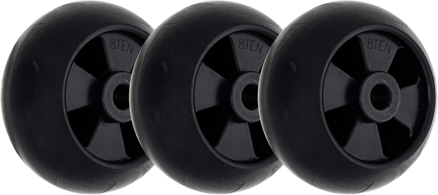 8TEN Deck Wheel for John Deere GX345 LX188 X500 X320 LX172 LX176 STX46 Ztrak M111489 AM133602 AM116299 4 Pack