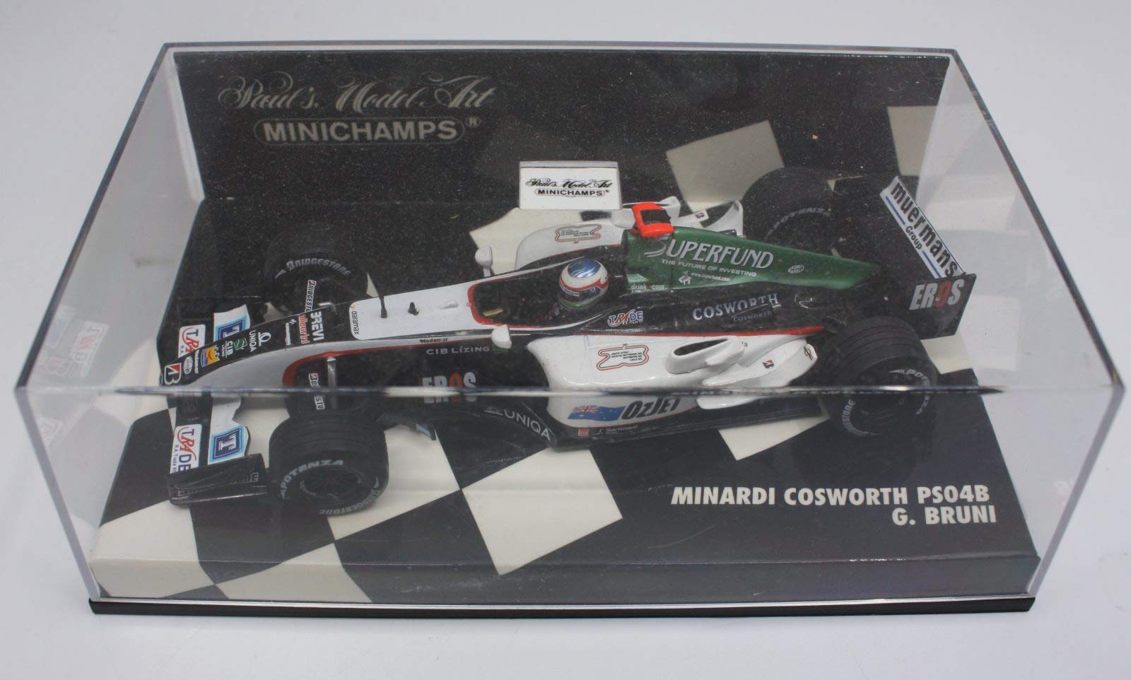 Amazon.co.jp: ミニチャンプス [1/43] Minardi(ミナルディ) Cosworth