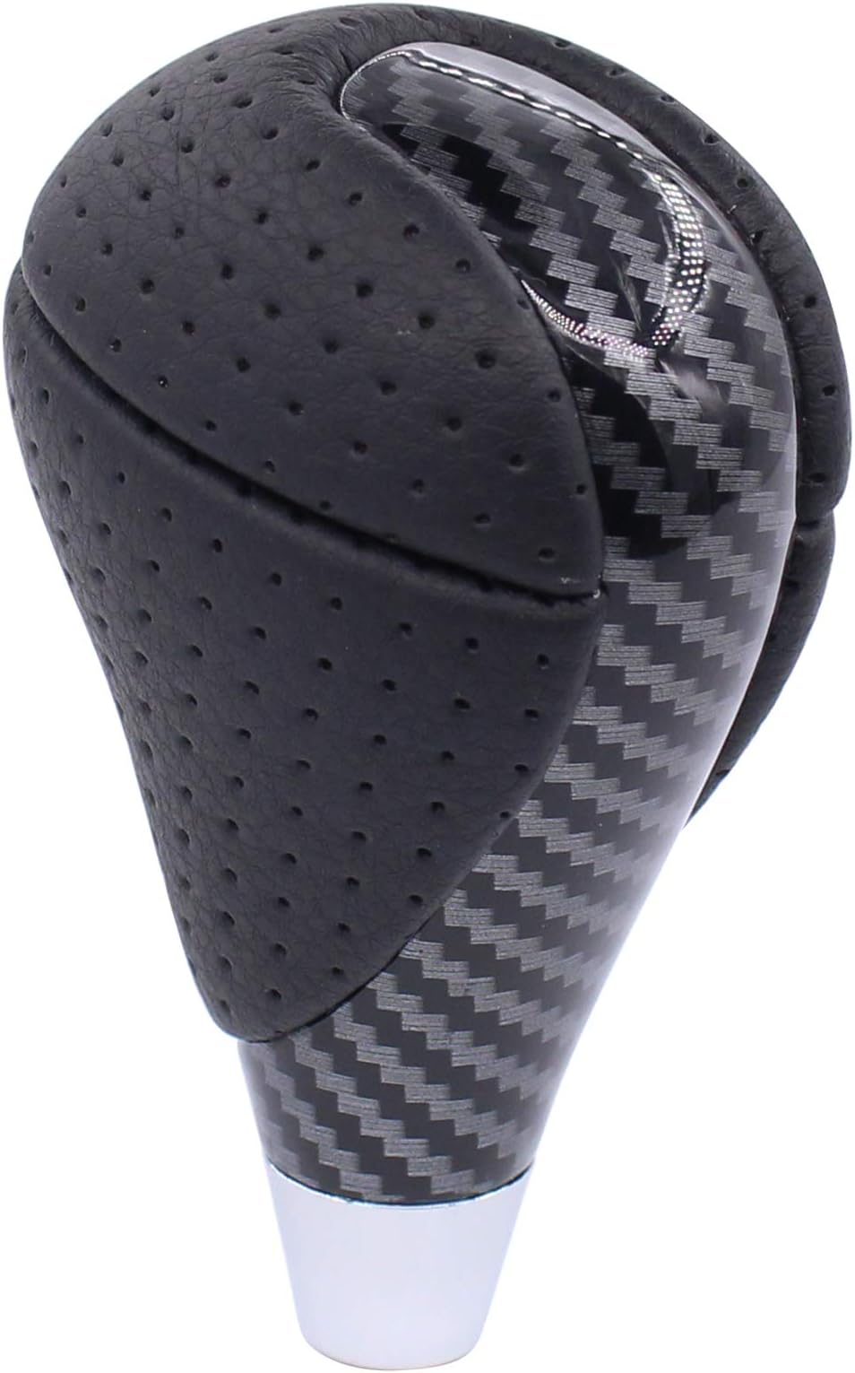 NewYall Carbon Fiber Gear Shift Knob for ES300h ES350 GS300 GS350 GS430 GS450h GS460 is-F IS250 IS300 IS350 LS460 LS600h Highlander Camry Corolla Sienna 4Runner Sequoia Tundra M8 x 1.25