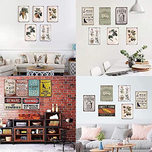 Avcl Vintage Tin Sign with Artificial Rust 8x12inch(20x30cm)—Personalize He Shed She Shed Sign —It is a Fun and Practical Decoration Suitable for Various Occasions. - Image 8