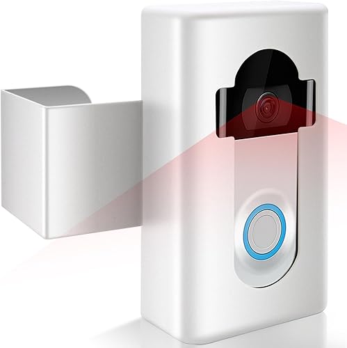 Soporte antirrobo para timbre de puerta sin taladro, para timbre de video timbre de timbre de timbre 4 3 Plus 2 1 Pro 2, soporte para cámara sin