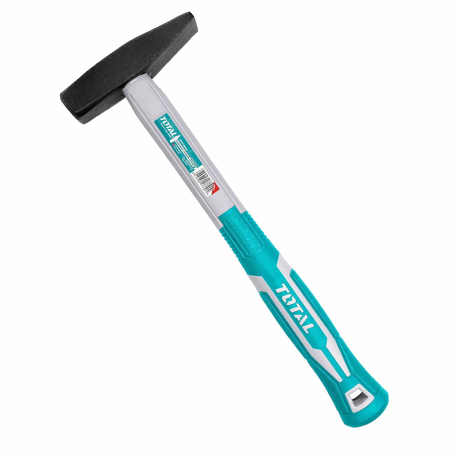 TOTAL Machinist Hammer, Drop-Forged Carbon Steel, Fiberglass Handle | Heat-Treated 45# Carbon Steel Head For Strength; Fiberglass Handle For Metalworking, Repair And Workshop Use-image-24