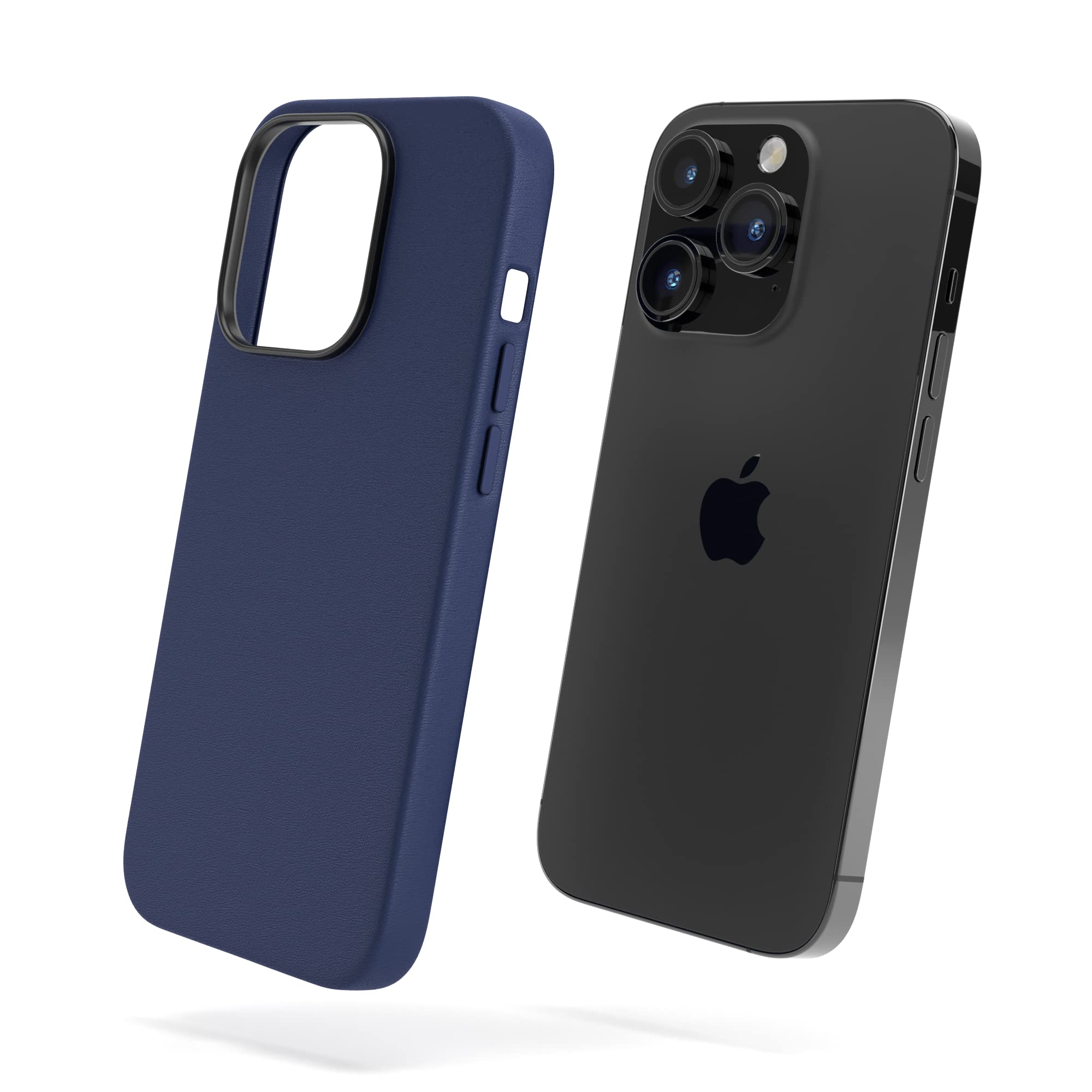 Molzar Custodia Per IPhone 15 Pro Serie Grip Con Vera Fibra
