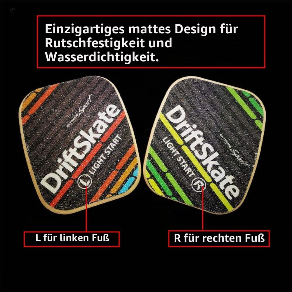 Aufregende Outdoor-Freeline-Skates mit Driftplatte – Leichtgängige und langlebige PU-Räder und ABEC-9-Lager – Genießen Sie Skating-Spaß und fordern Sie Ihre Grenzen heraus