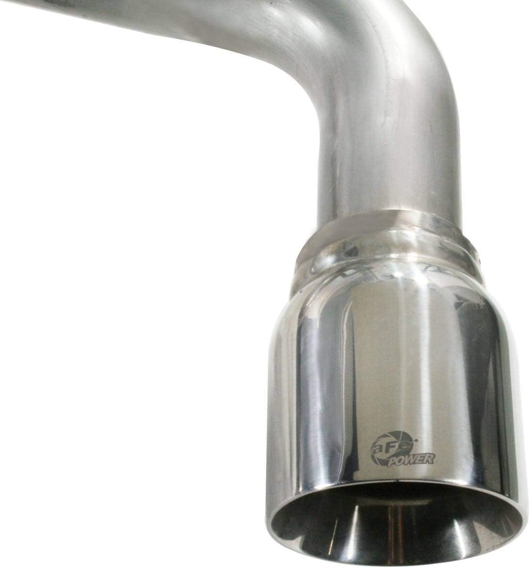 aFe 49-36407 Cat-Back Exhaust System with Polished Tip for VW Beetle