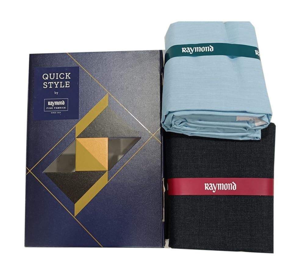 raymond fabrics Raymond Men’s Unstitched Shirt & Trouser Fabric Combo | Premium Raymond Shirt Length with Pant Material | Formal & Office Wear-picture-43