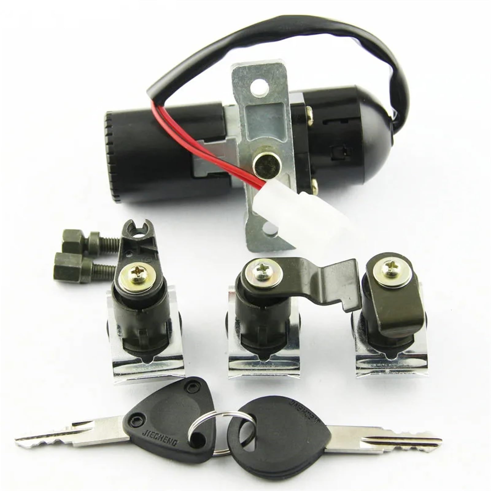 Blocchetto Accensione Moto Per Peugeot SV 250 2001 OEM:755056 Moto Kit Interruttore Accensione Moto Assemblaggio Tappo Serbatoio Carburante Coperchio Serbatoio Con 2 Chiavi Interruttore Accensione